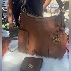 Michael Kors purse and wallet